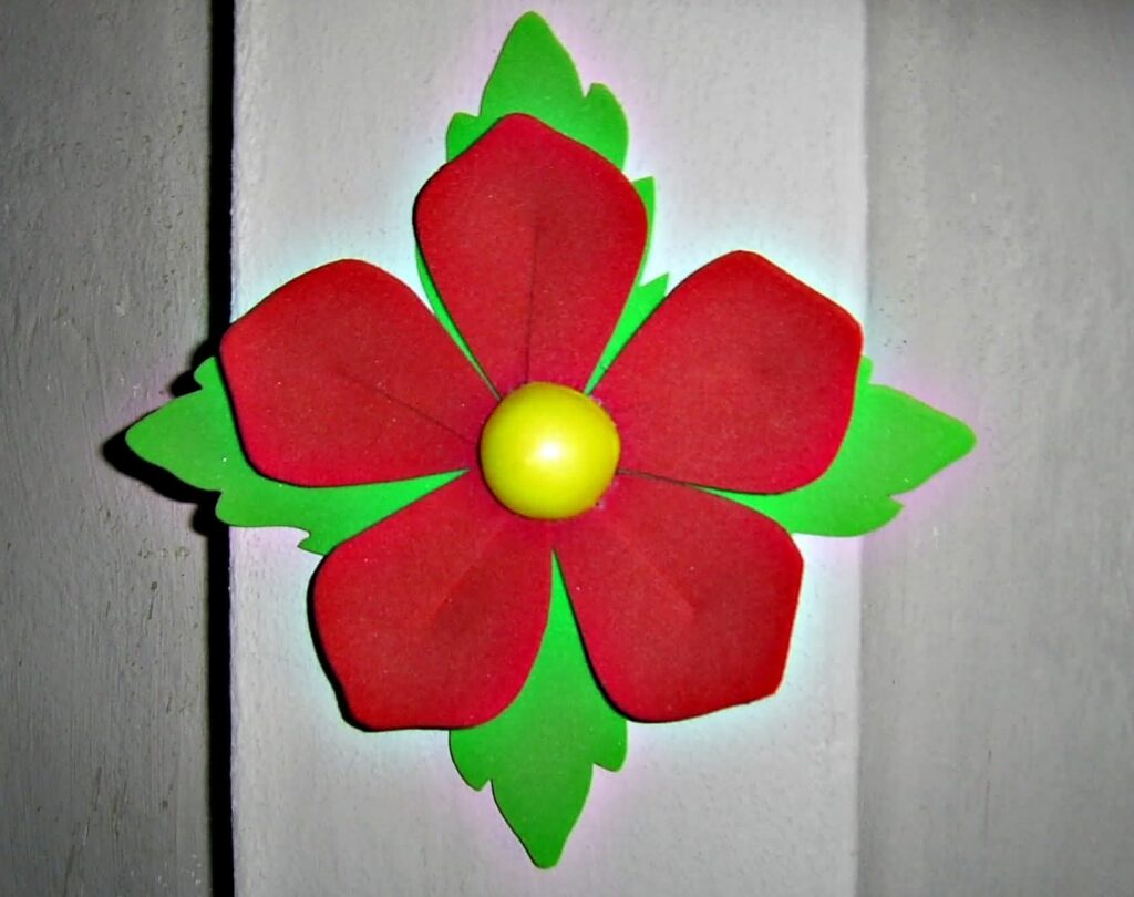 molde flor gigante rosa