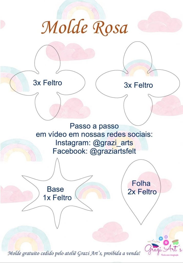 moldes de folhas para artesanato