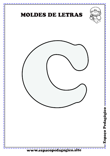 moldes de letras cursivas