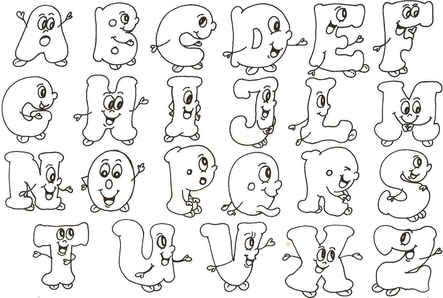 moldes de letras para pintura