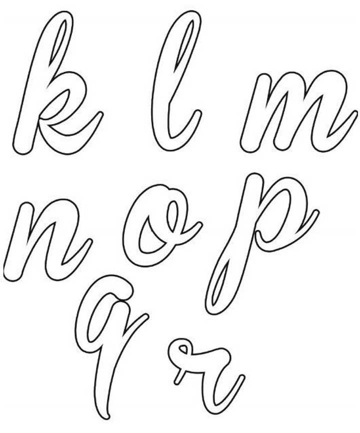 Moldes de letras gigantes para painéis