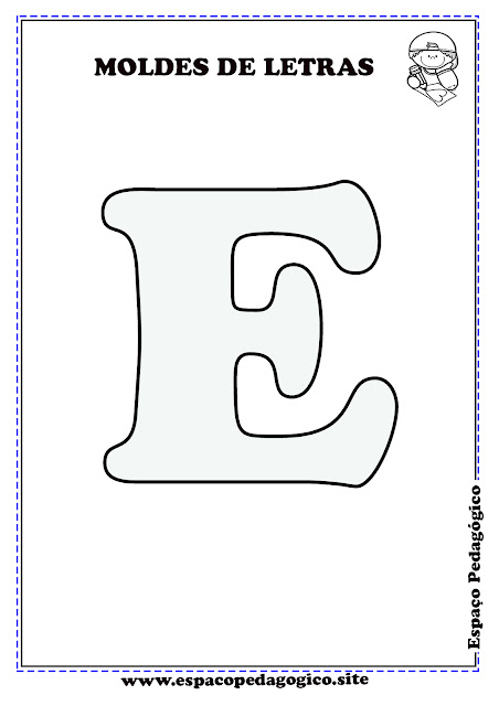 Moldes de letras decoradas