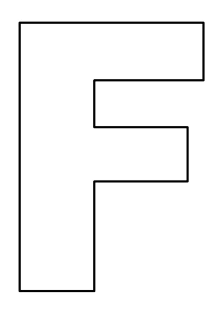Moldes de letras em feltro