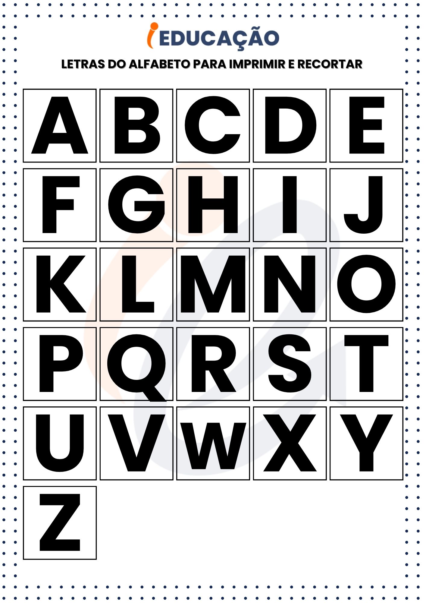 alfabeto para imprimir pdf