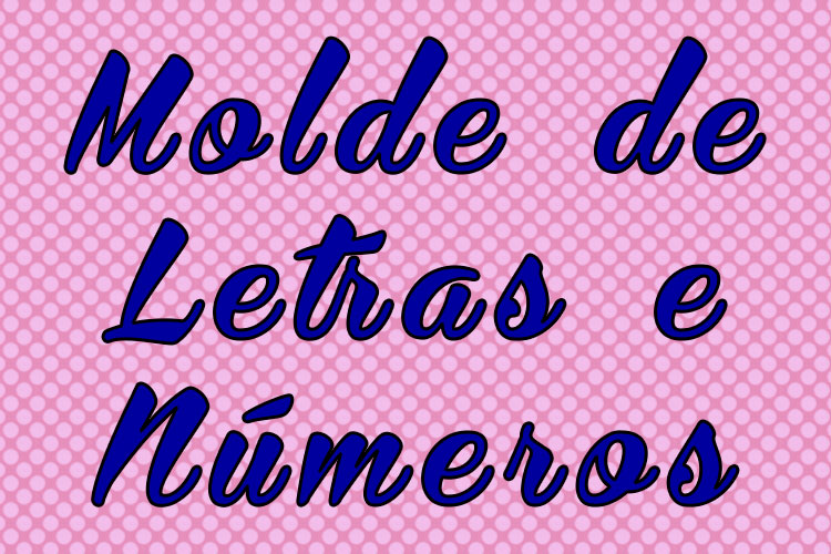 moldes de letras para feltro