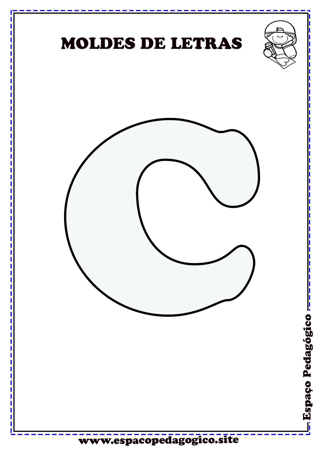 moldes de letras para feltro