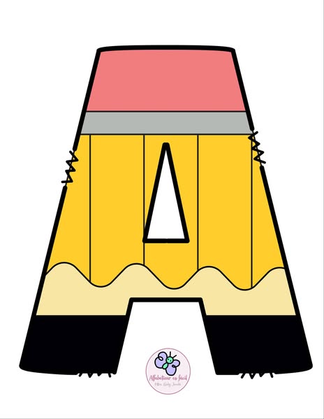 moldes de letras decoradas em pdf