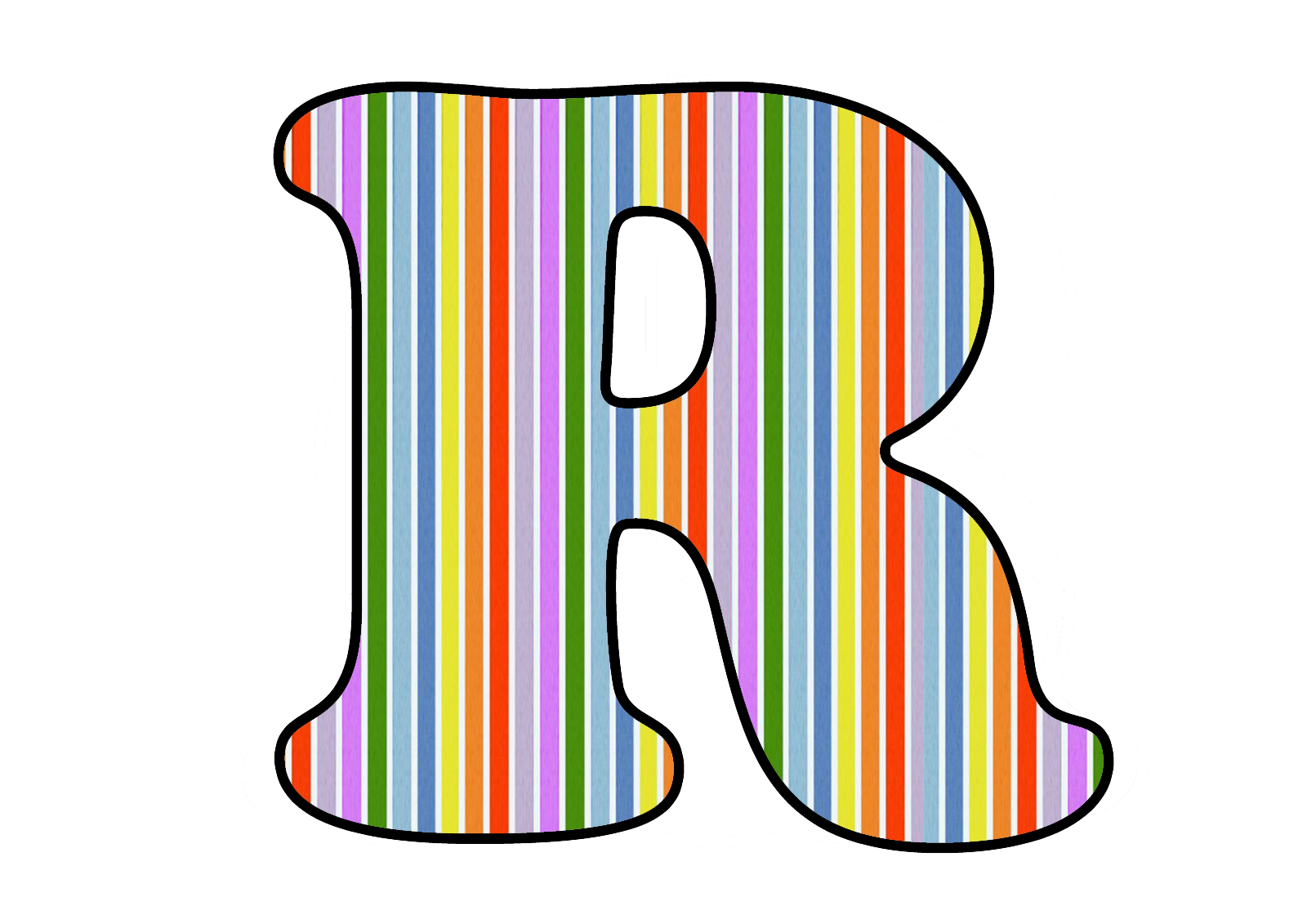 moldes de letras grandes para painel