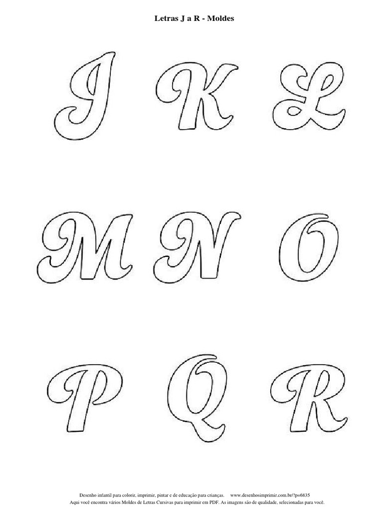 moldes de letras cursivas vs moldes de letras retas qual escolher