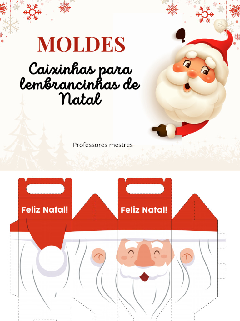 moldes de natal para feltro