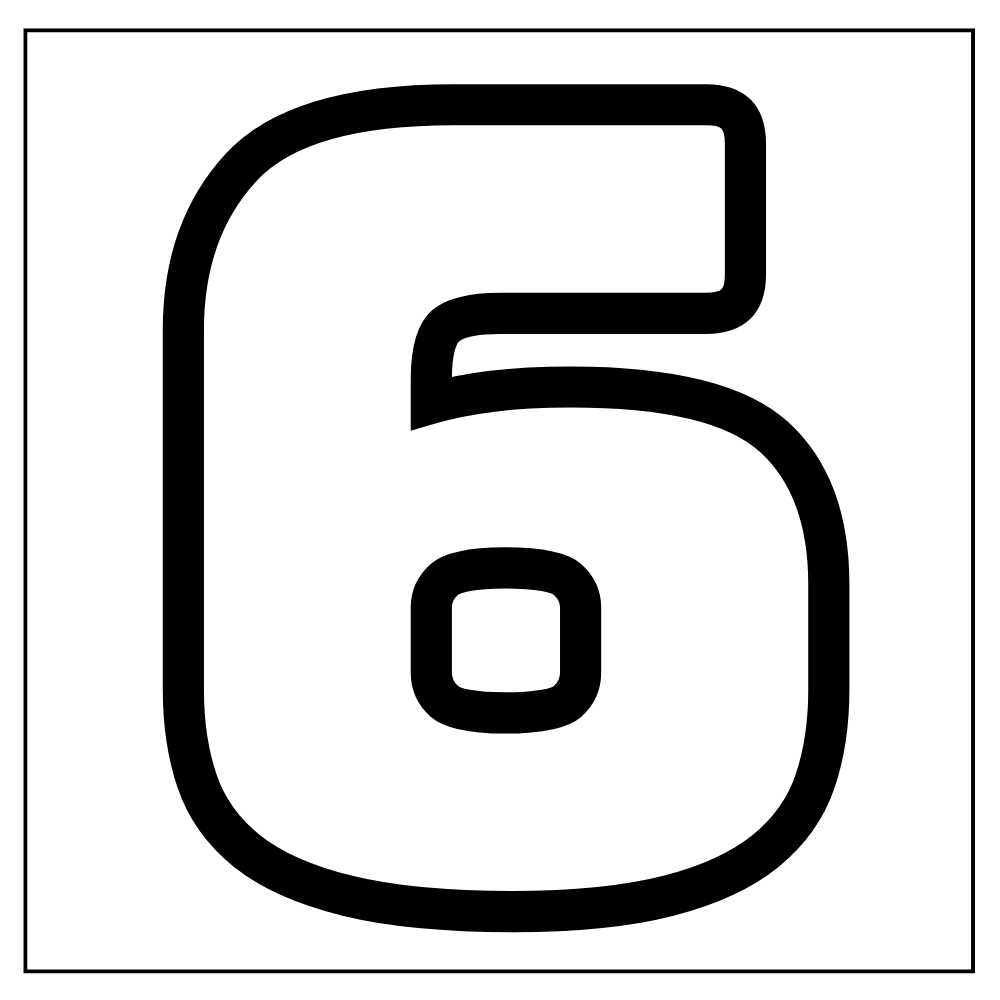 moldes de números de 0 a 9