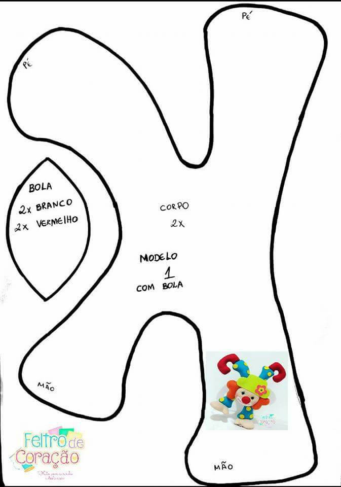 quanto custa comprar moldes de palhaço premium