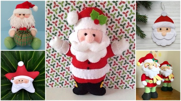 Guia Completo de Materiais para Papai Noel de Feltro e Tecido