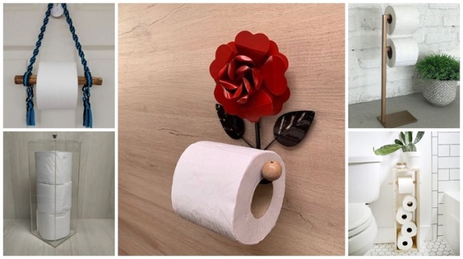 moldes de porta papel higienico