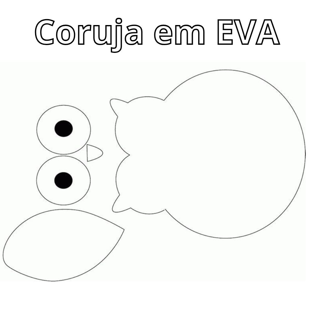 moldes eva para cartazes