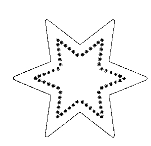 moldes estrela