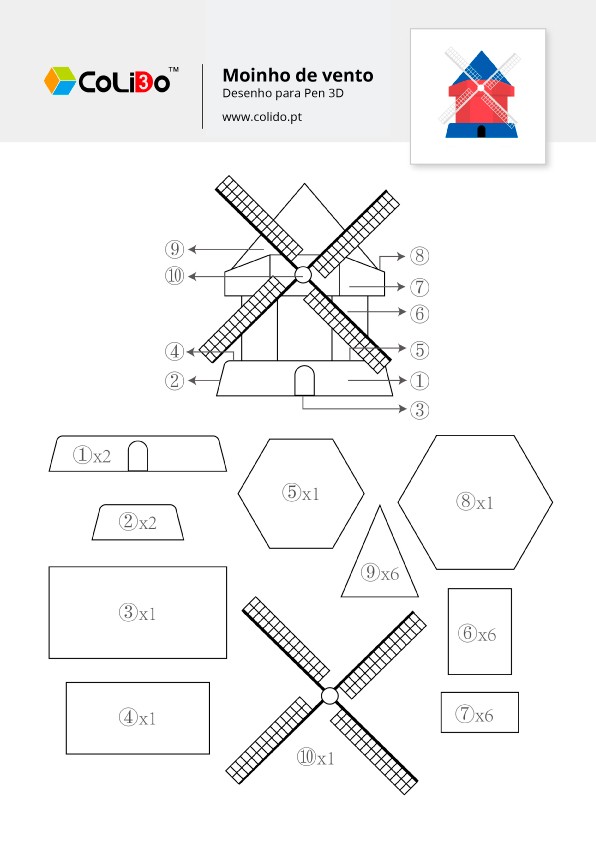 ideias de moldes para caneta 3d para iniciantes
