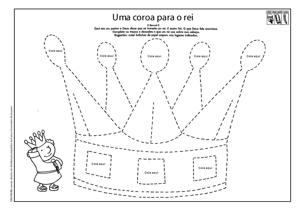 molde de coroa pequena para tiara de cabelo