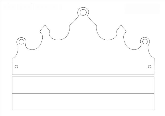 moldes para coroa