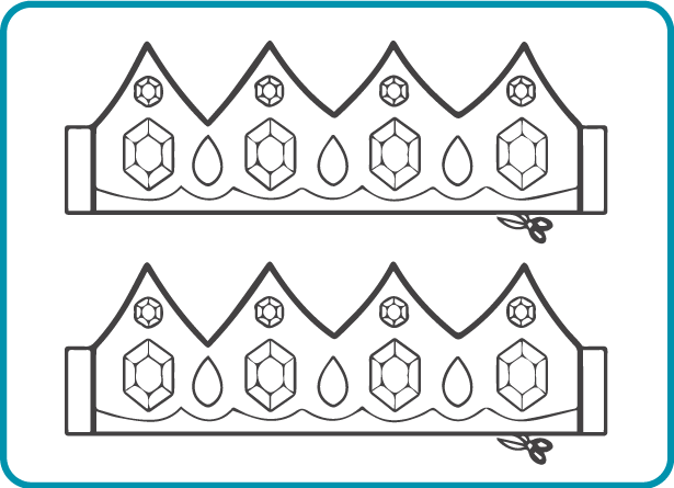 moldes para coroa