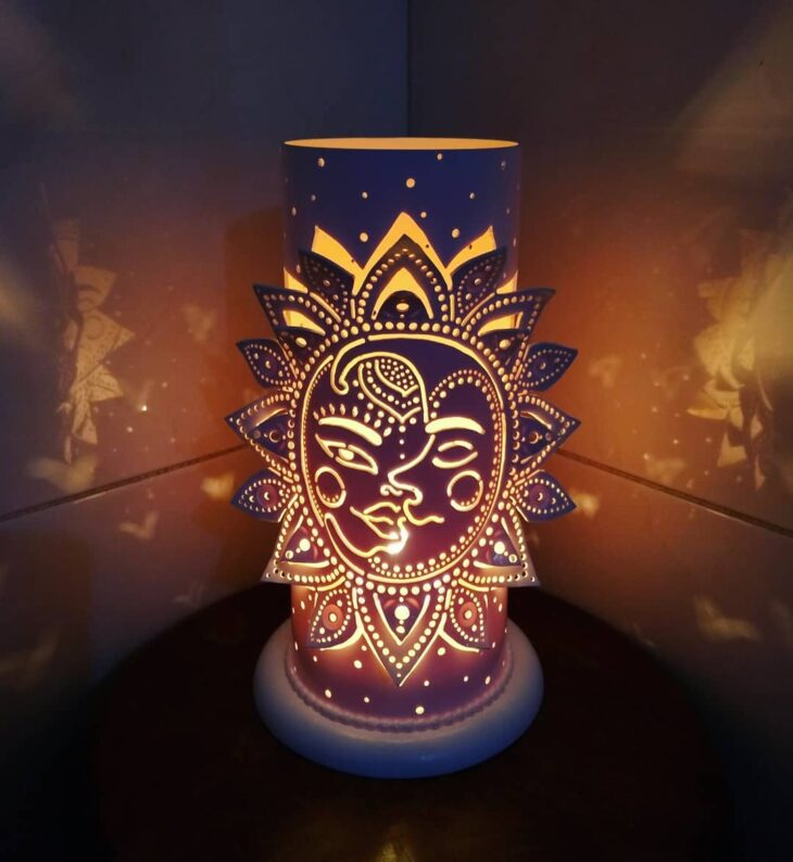 moldes para luminarias em pvc