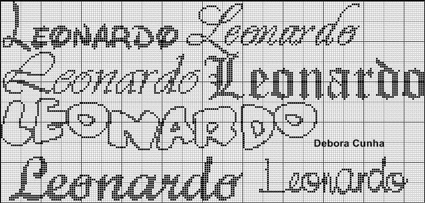 gráficos gratuitos ponto cruz toalhinha