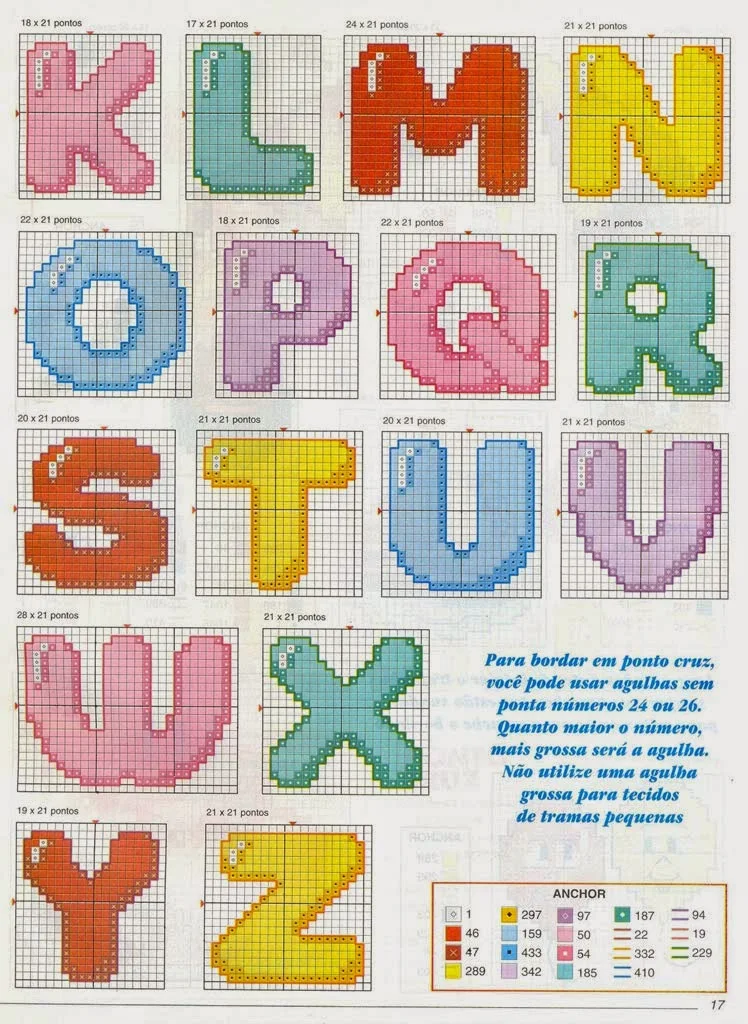 ponto cruz com tema infantil para bebê