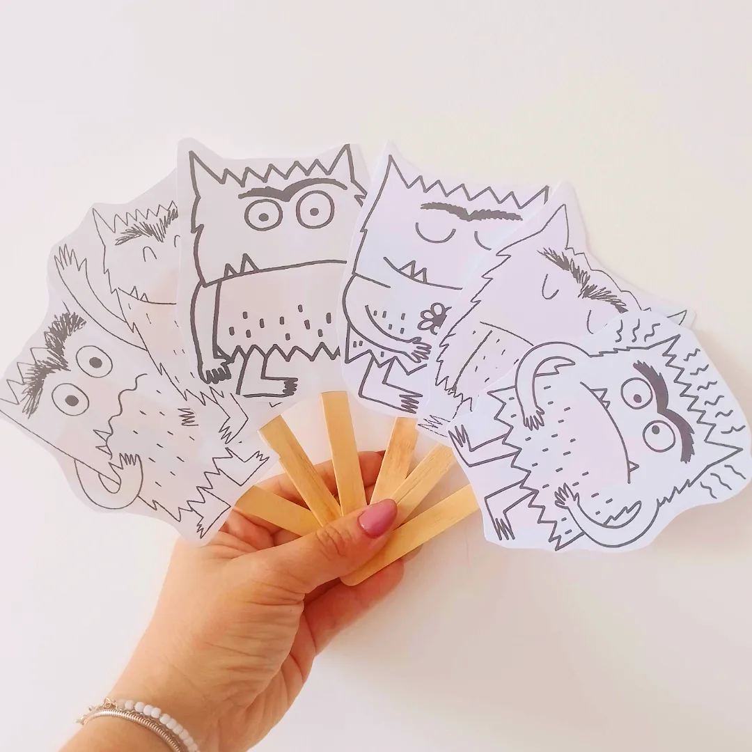 monstro das cores vs outros livros de emoções infantis