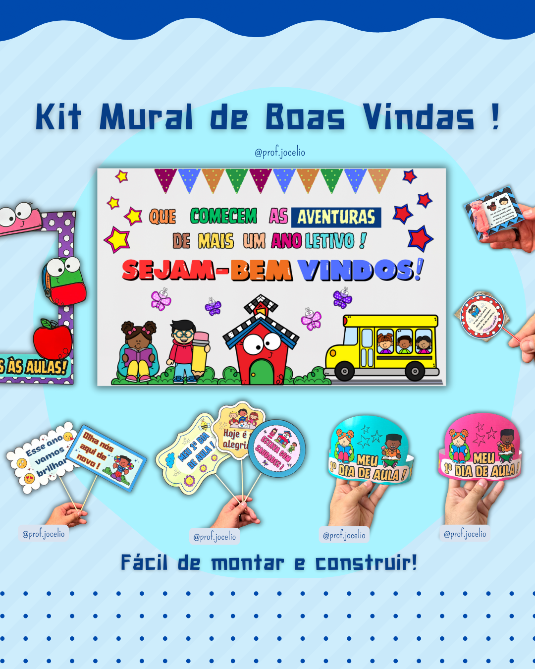 Frases para mural de boas vindas escolar