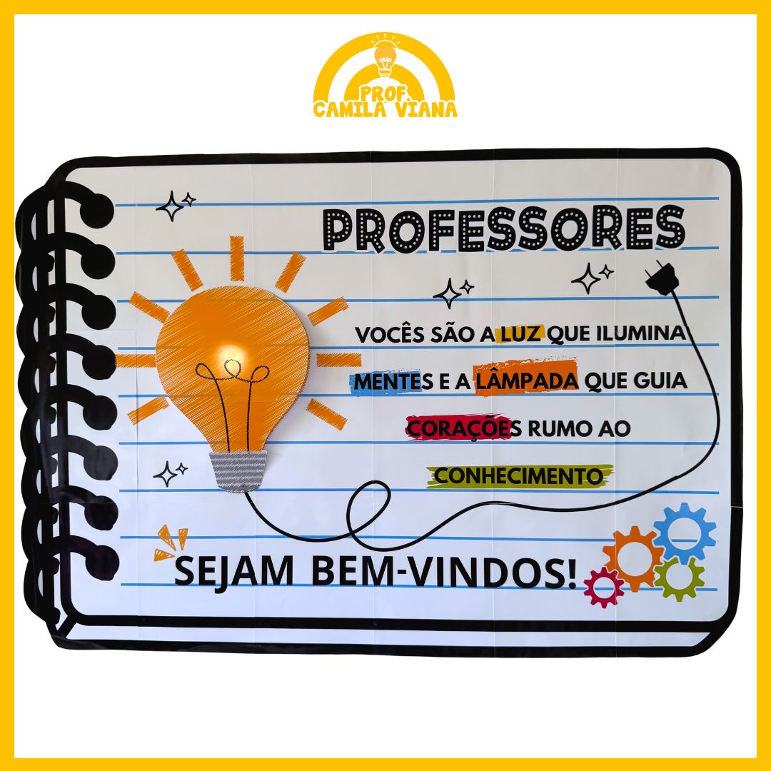 Mural de entrada escolar