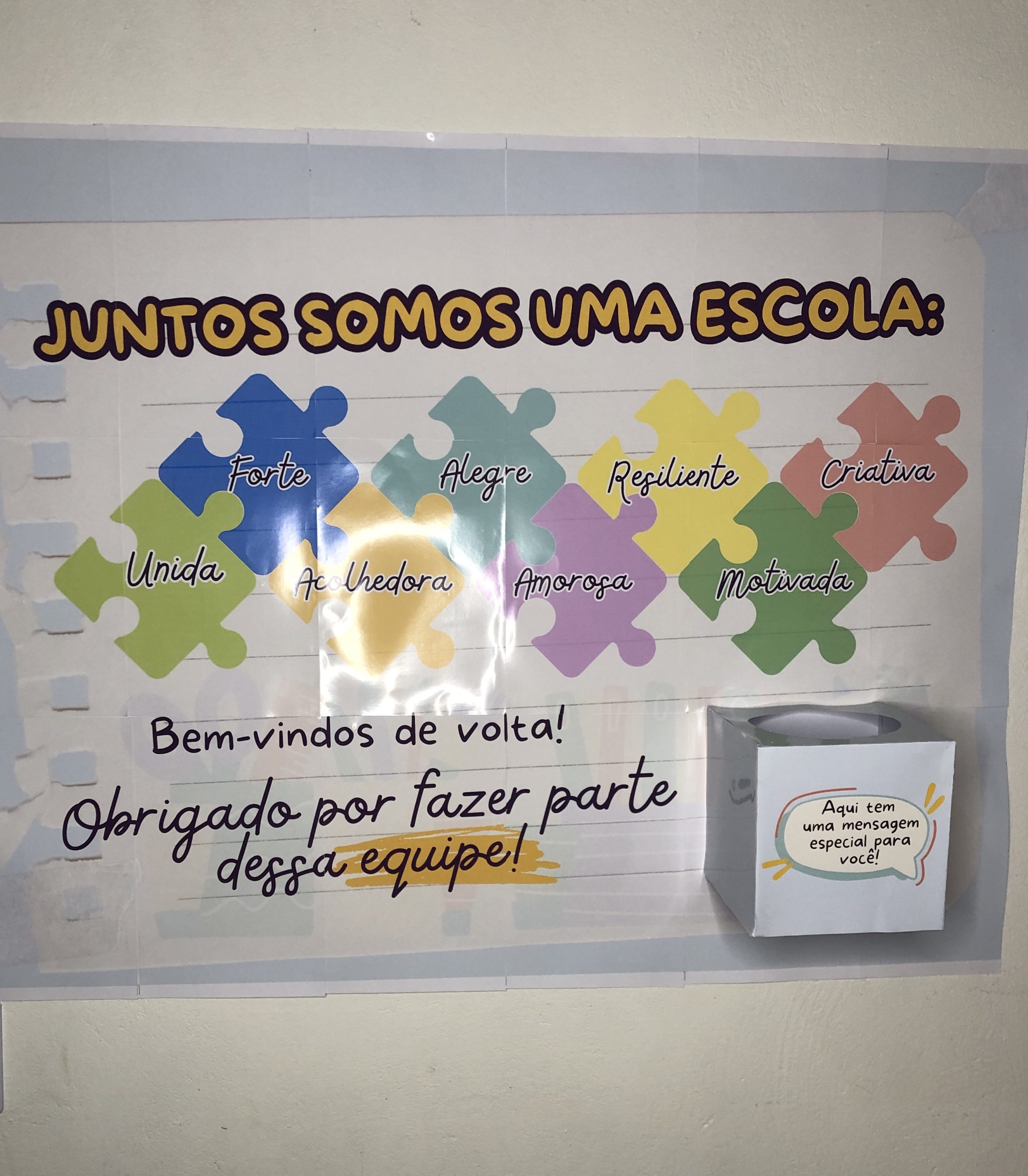 Kit boas vindas professor