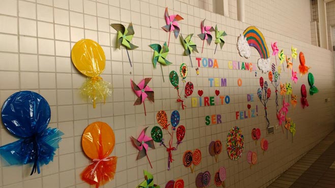decoracao dia das criancas escola
