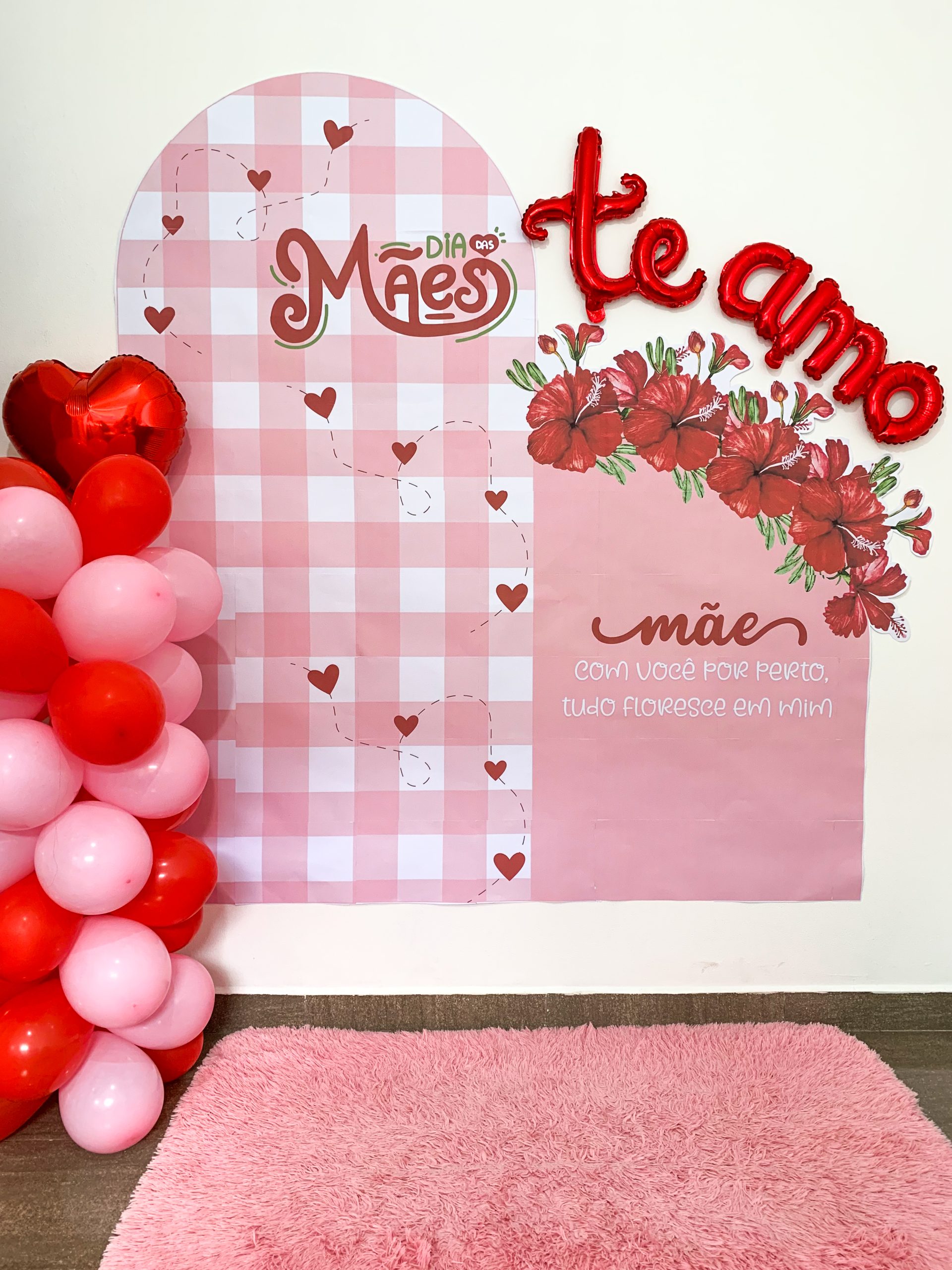 ideias mural dia das mães