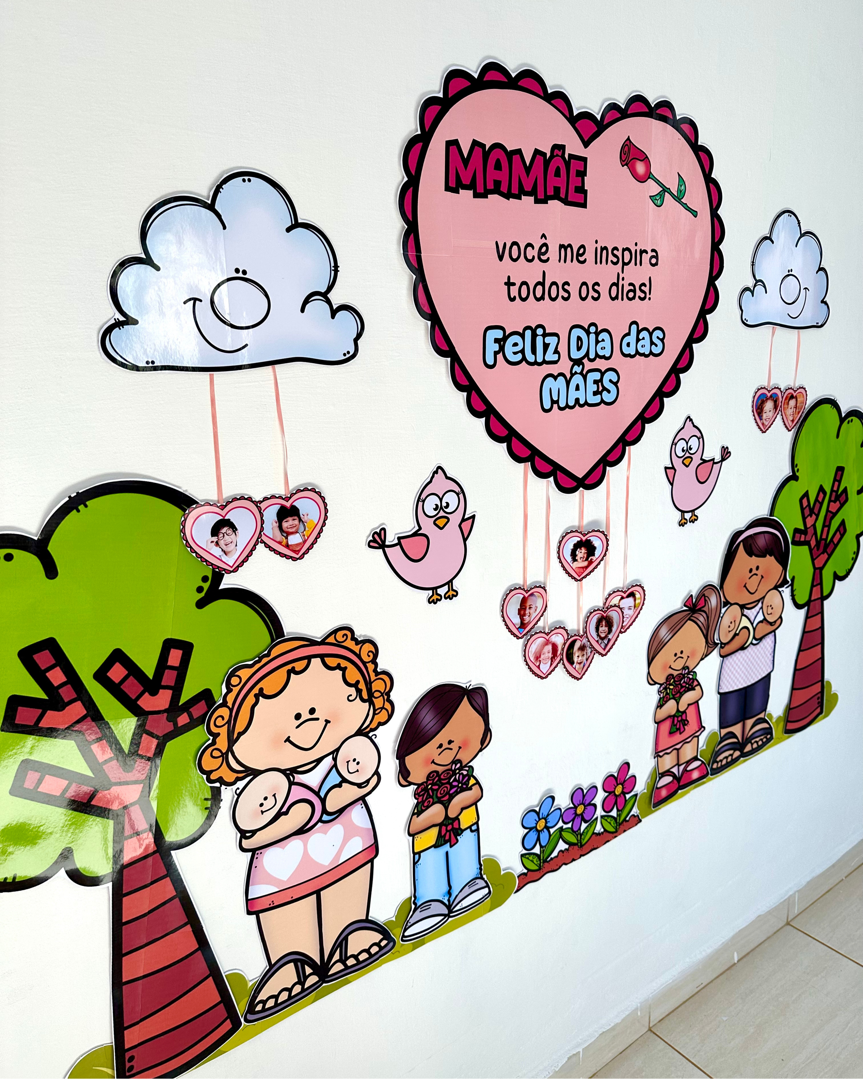 atividade dia das maes coletiva alunos