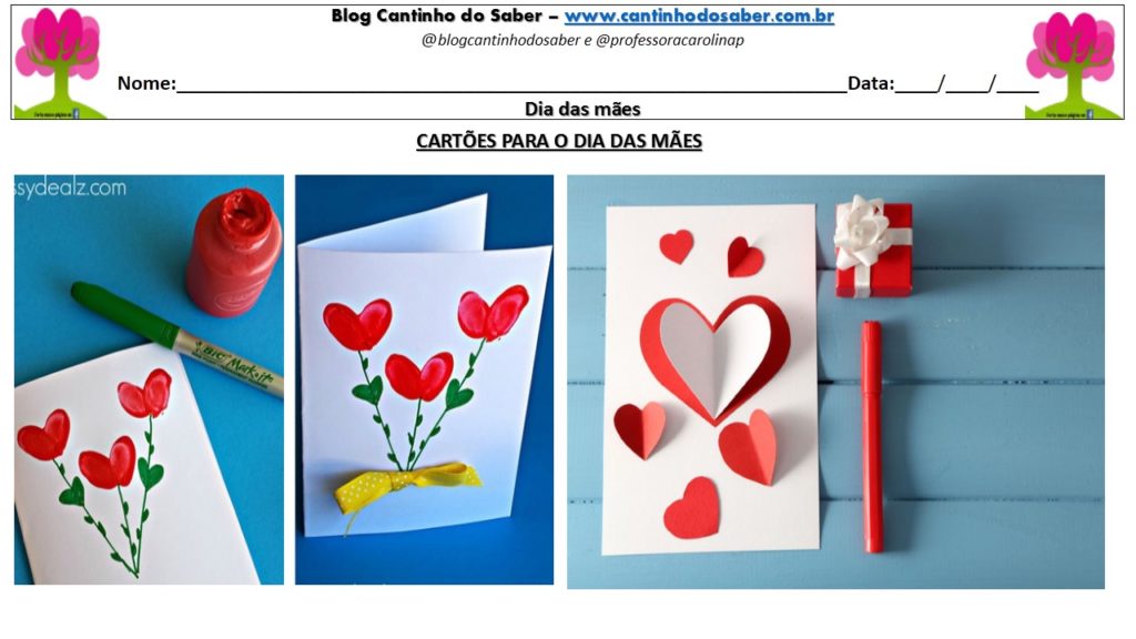 atividades BNCC dia das maes EF01HI08