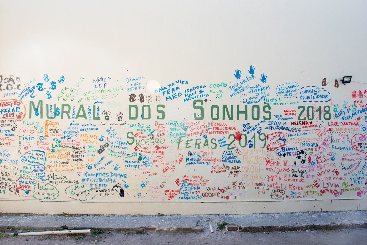 mural interativo ensino médio