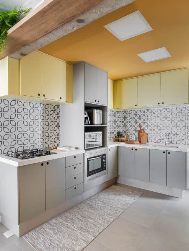 ideias de nicho parede cozinha decorados