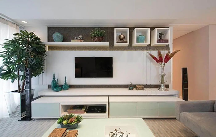 nichos decoração sala