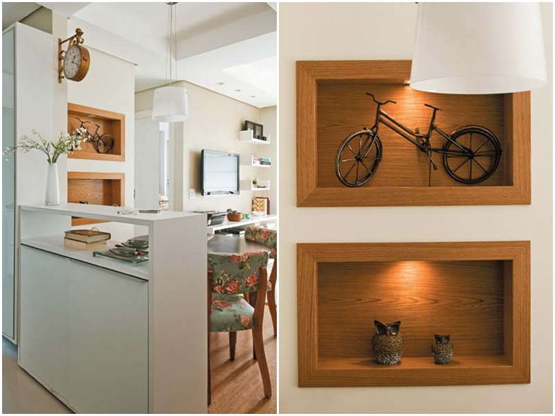 nichos decoração sala