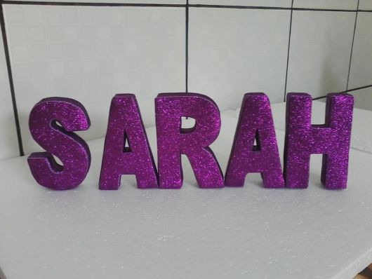 Onde Comprar Nomes em EVA Personalizados: Mercado Livre