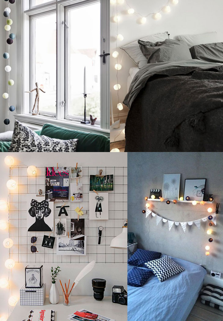 10 ideias criativas objetos decorar quarto pequeno