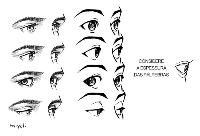 olho para colorir