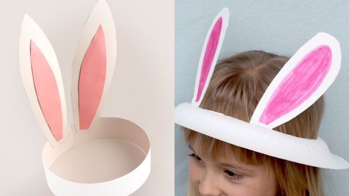 molde orelha de coelho azul para imprimir