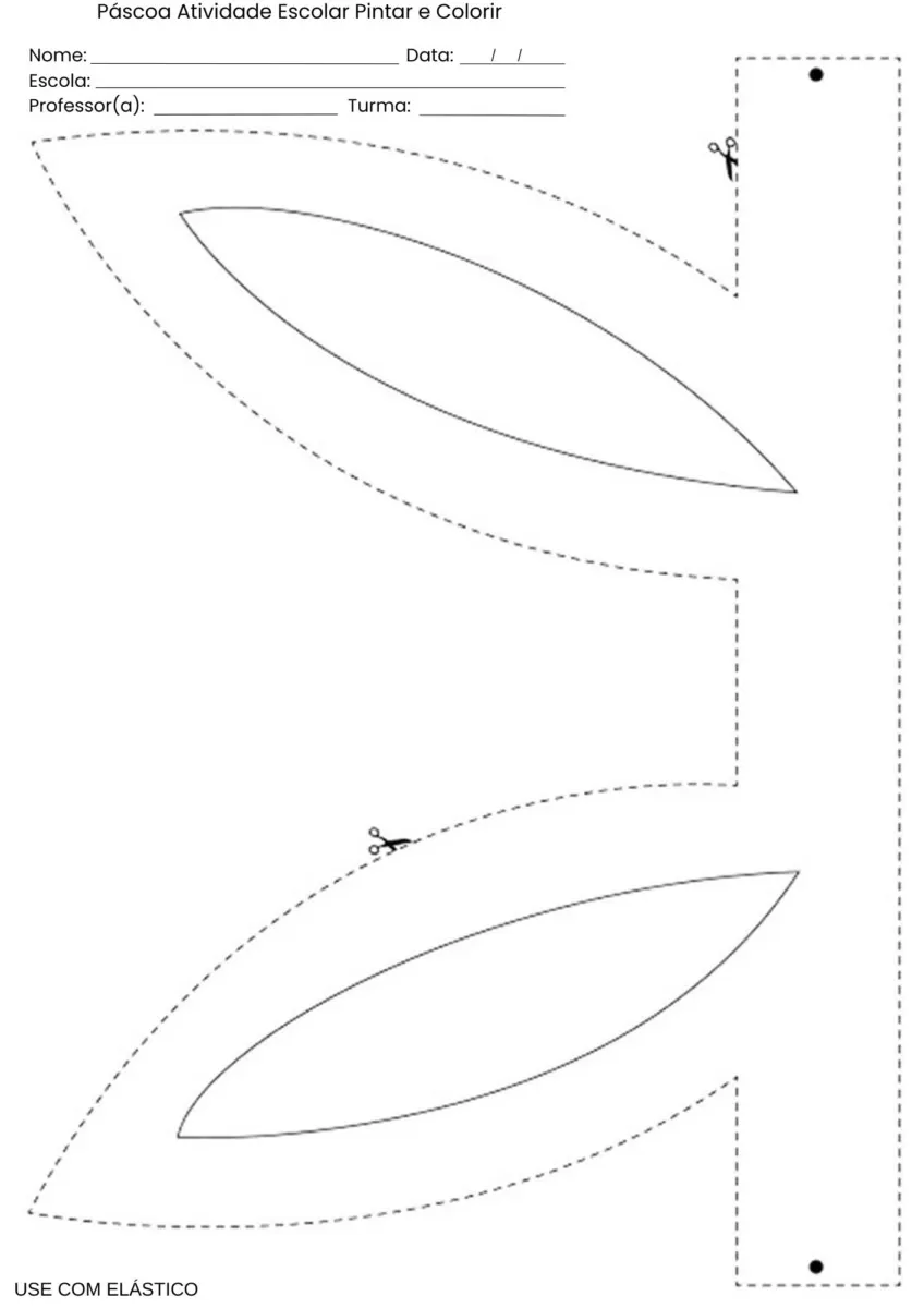 Molde de MDF para riscar e cortar tecidos