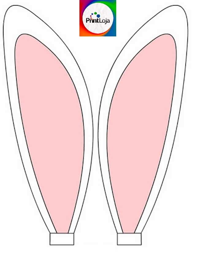 molde orelha de coelho vs molde orelha de gato