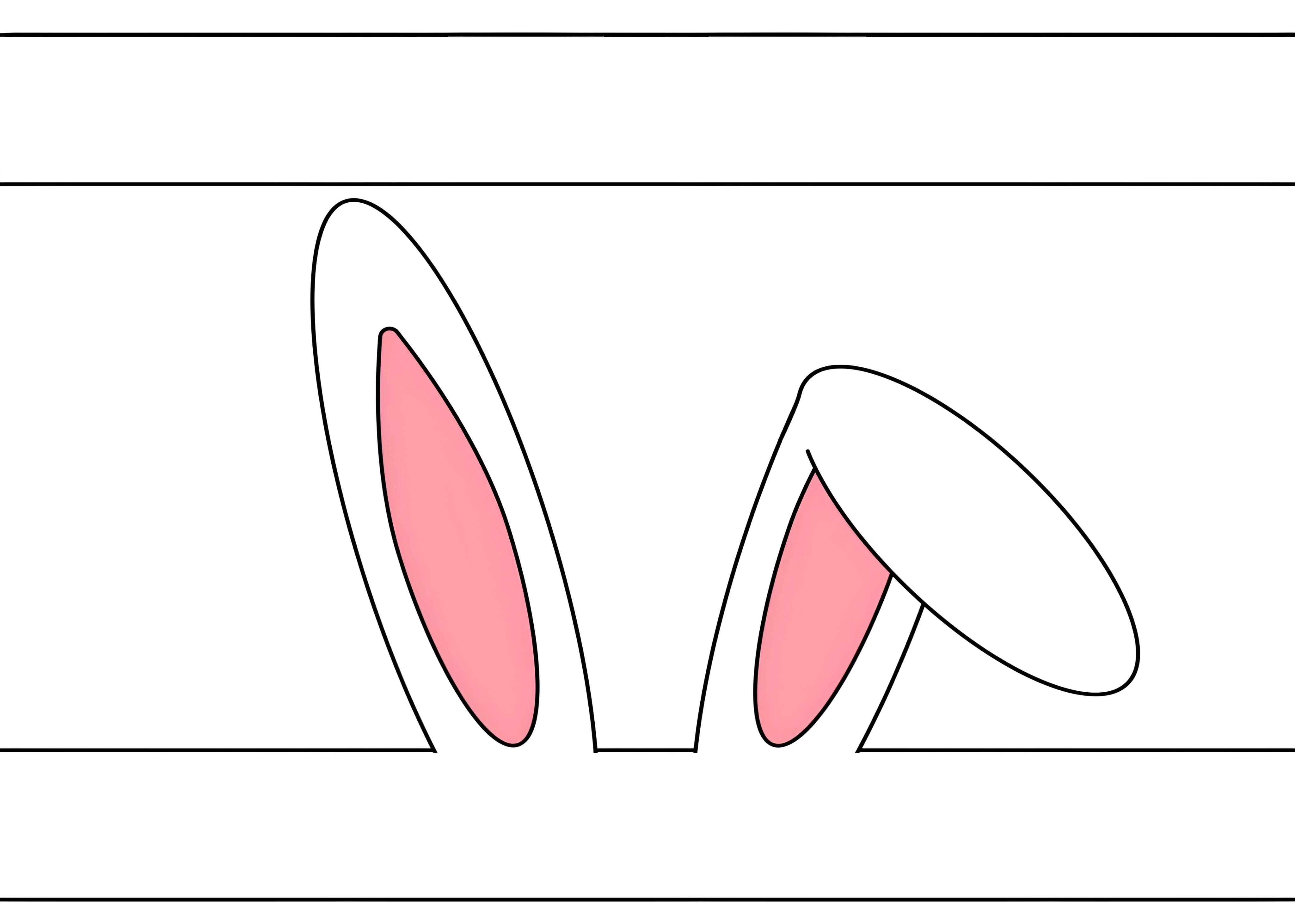 tiara de orelha de coelho