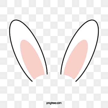 orelhinhas de coelho para colorir