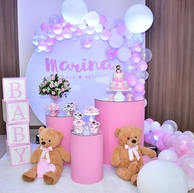 organização de chá de bebê