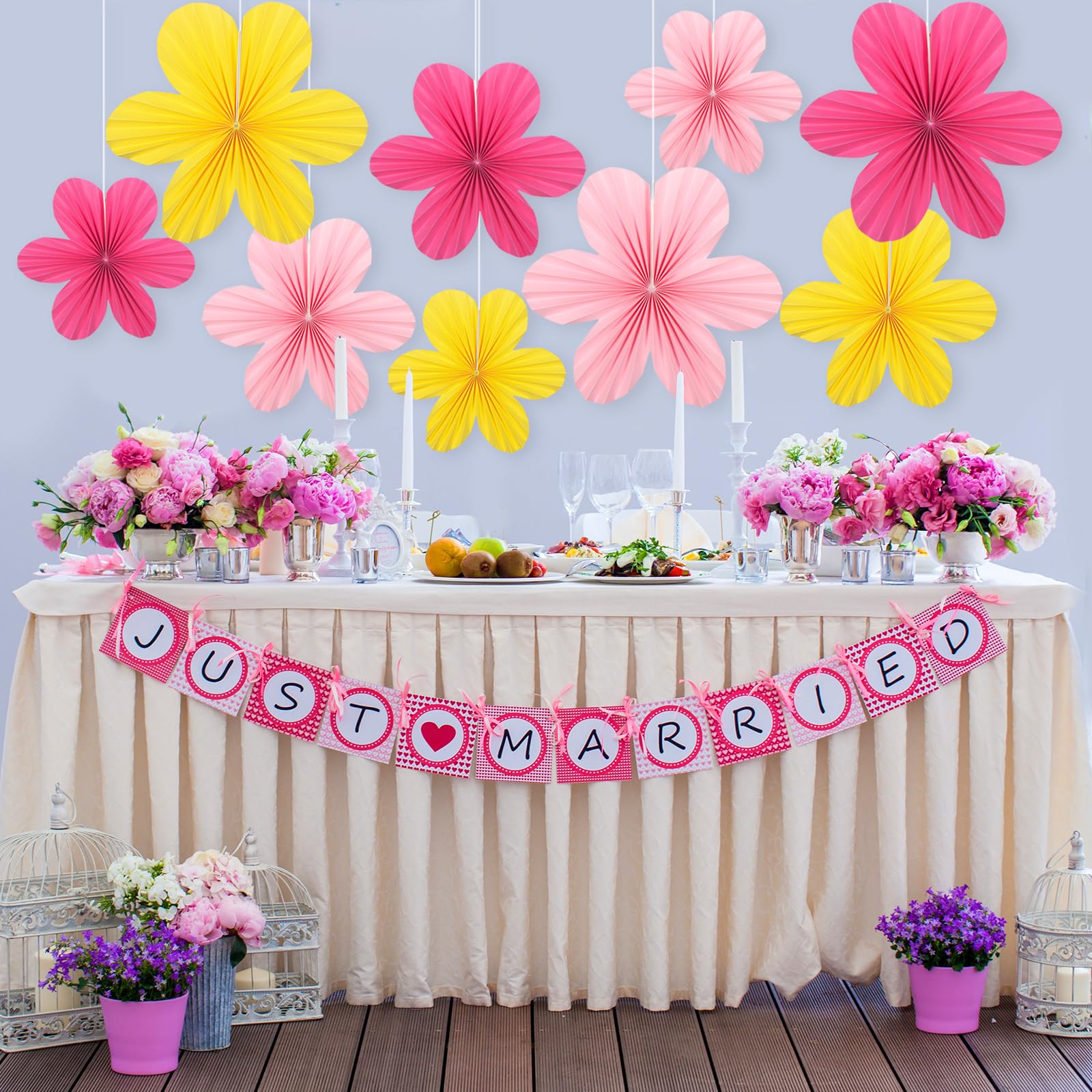 flores de papel vs flores naturais para decoração de eventos