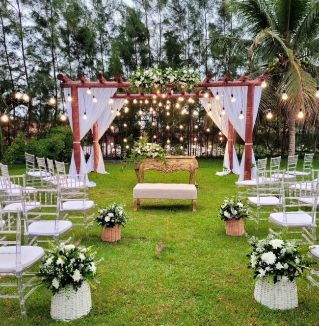 custo medio decoracao casamento sitio economico